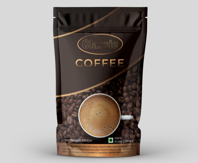 coffee stand up bag