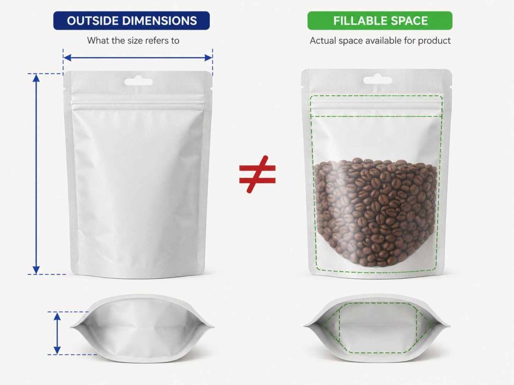 Outside Dimensions ≠ Fillable Space